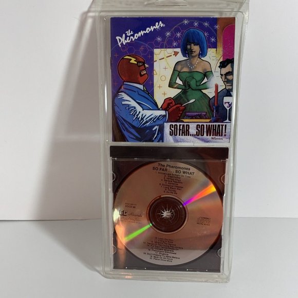 NEW The Pheromones "So Far So What" Audio CD 20 Monster Hits Pop Cabaret Song - Picture 1 of 12